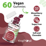 Kraftvoll gominolas oxido nitrico con polvo de uva, antioxidantes para apoyo diario