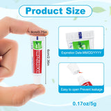 KRIZJUES dentifrico 5 g compacto: tubo ligero para bolso o maleta