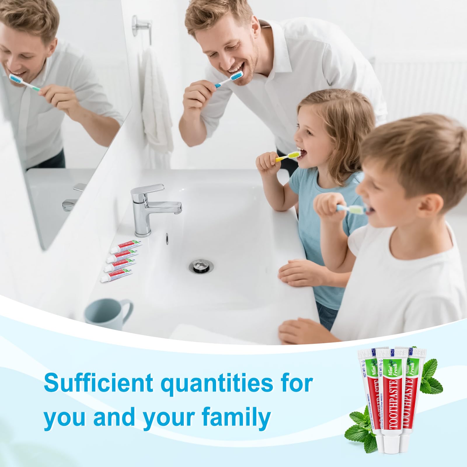 KRIZJUES dentifrico para múltiples ocasiones: hoteles, campings y viajes
