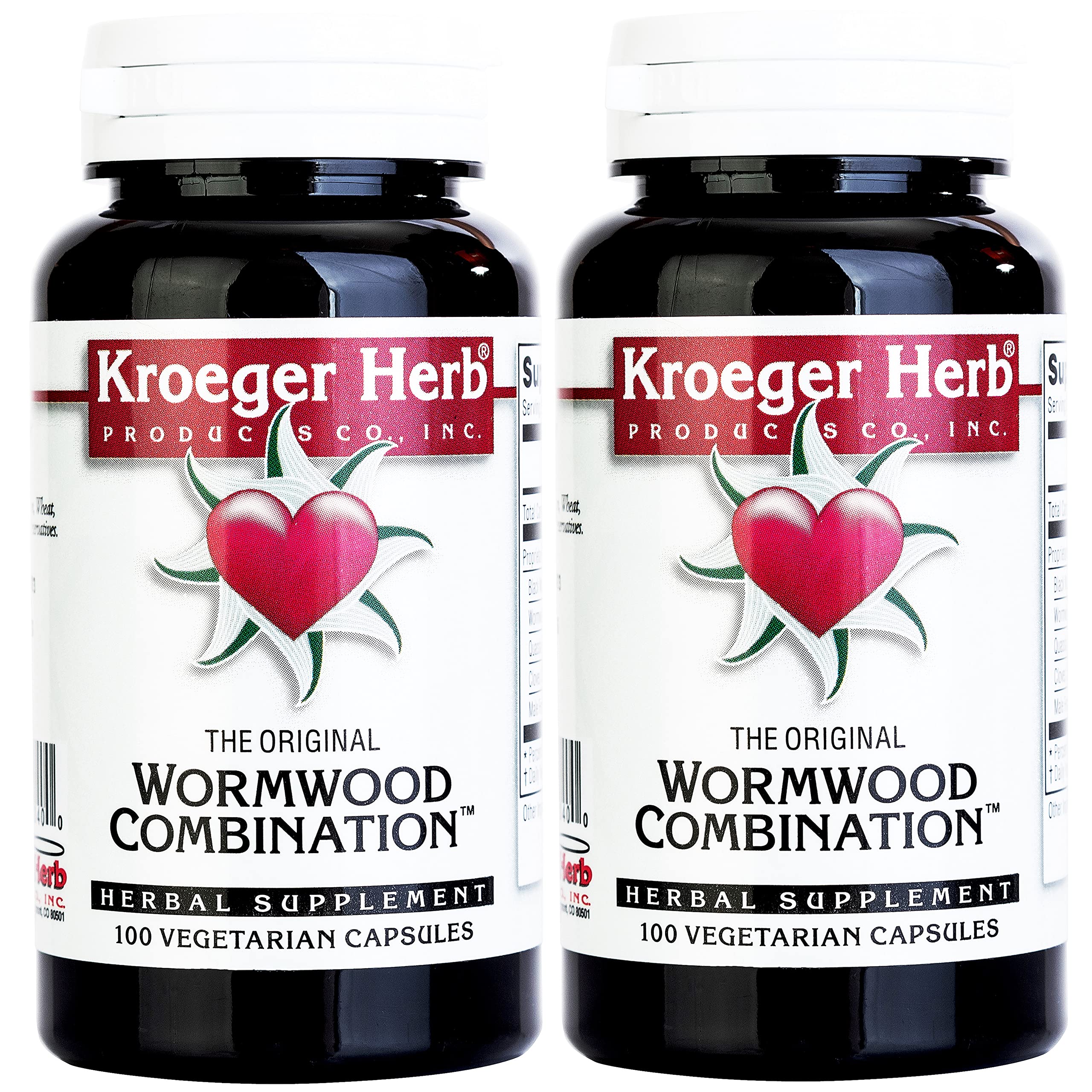 Kroeger Herb Ajenjo Combinación, etiqueta: información clara para uso diario