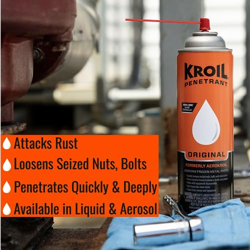 Kroil Original Penetrant: penetración en tornillos estrechos para aflojar sin esfuerzo
