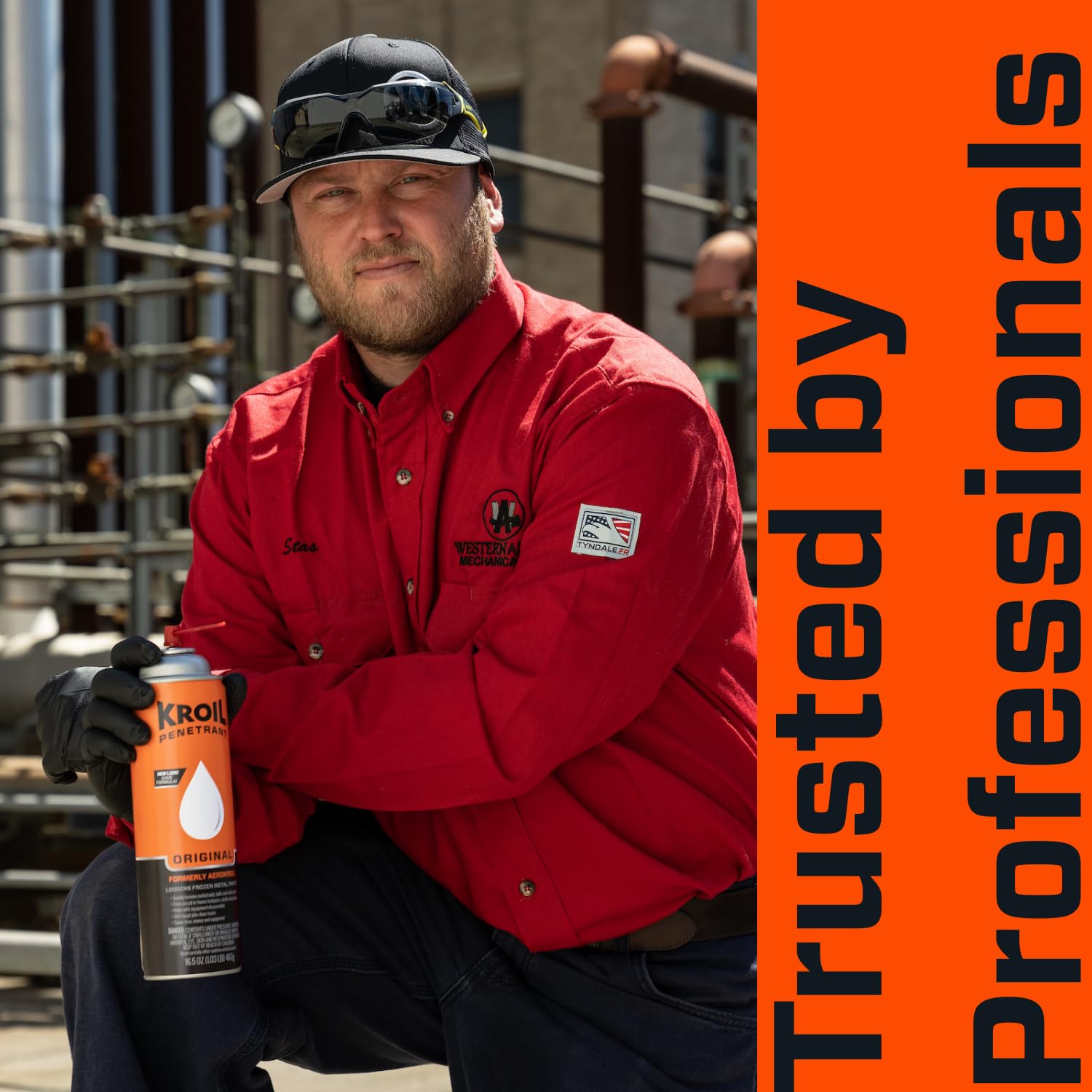 Kroil Original Penetrant: rodillos de puerta funcionando suavemente