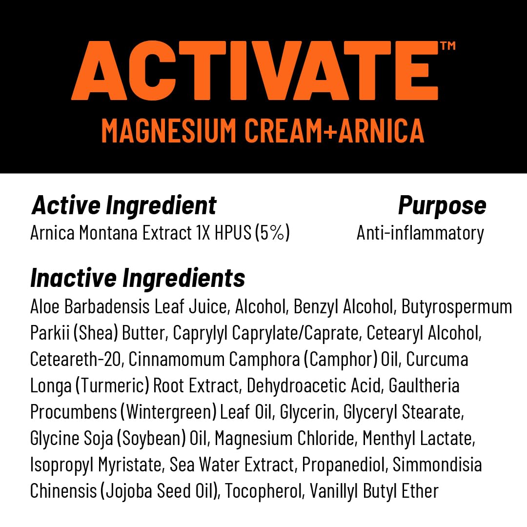 Arnica Montana presente en KT Health Activate para soporte suave de músculos