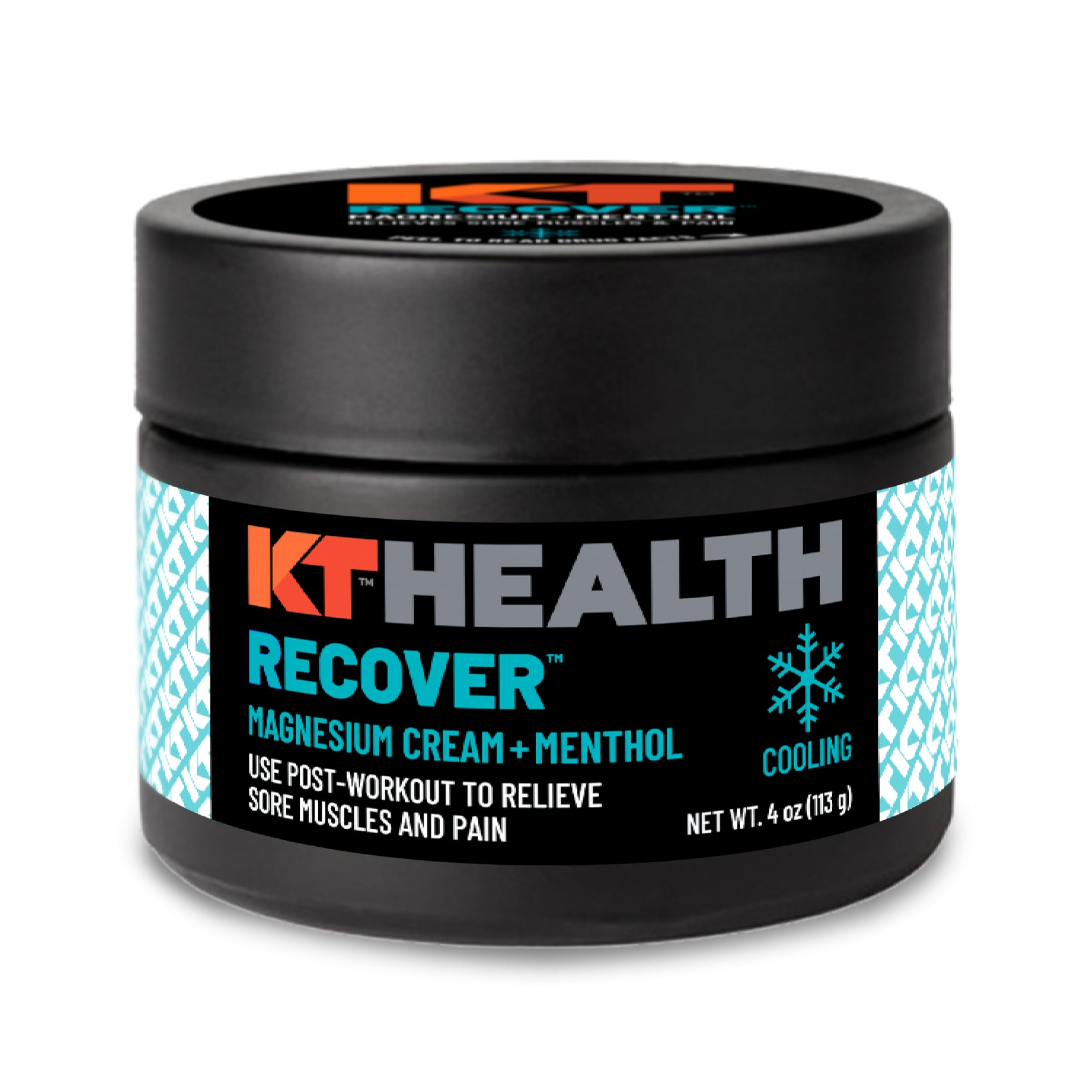 KT Health Recover crema magnesio con enfriamiento para músculos cansados