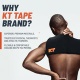 KT Tape Cobertura flexible para cuello y hombros con confort.