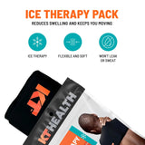 KT Tape Gel espeso con consistencia estable para terapia fría.