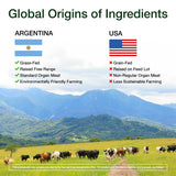 KTD BIOLABS origen argentino, carne de res desecada de calidad.