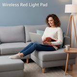 Tapete KTS para hombros con luz roja, relajación diaria posible.