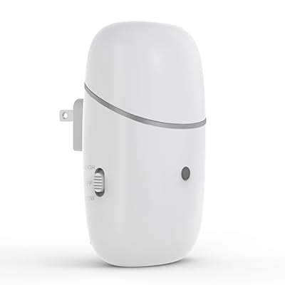 El Kuandawei difusor de pared encendido ofrece aroma práctico al instante.