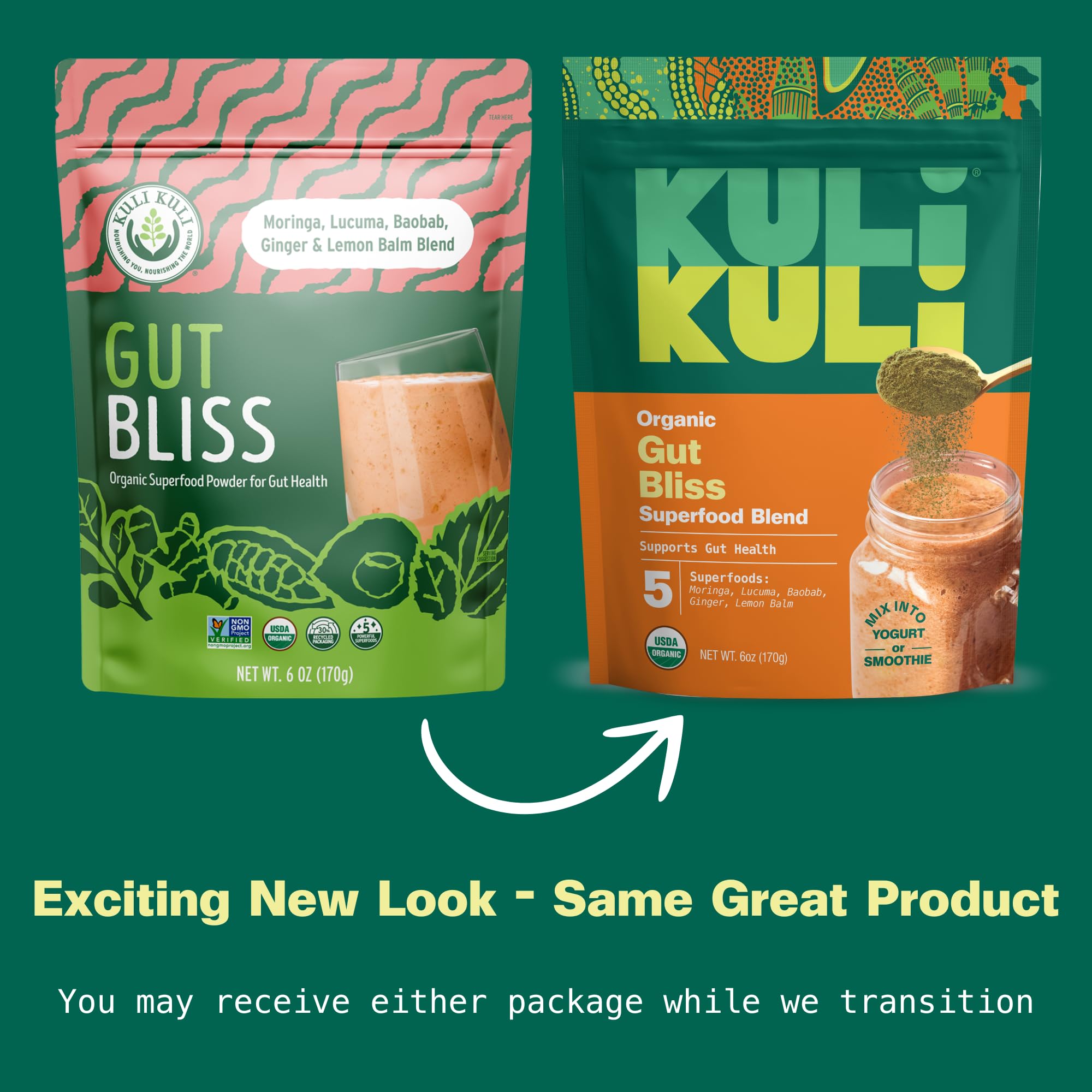 Kuli Kuli Baobab prebiótico para apoyar bacterias intestinales saludables