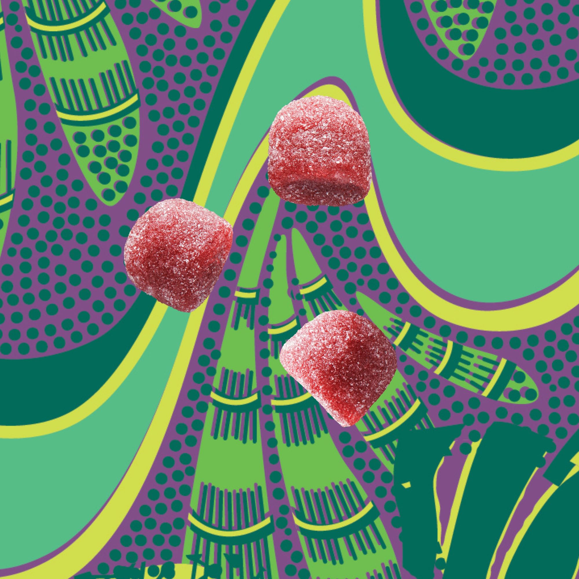 Gomitas de Kuli Kuli como snack práctico para el día.