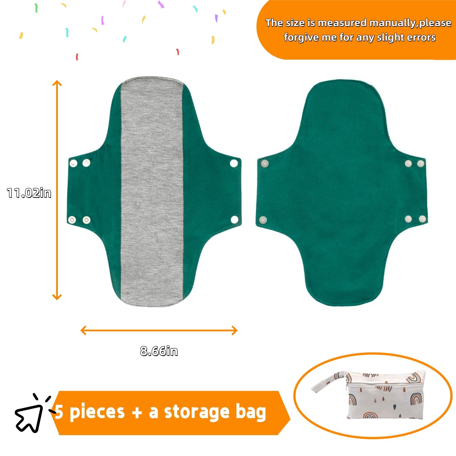 KUMUROETA diseño con broches laterales para evitar deslizamientos.