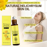 KunMan roll-on helichrysum-jojoba, hidratación delicada para pieles sensibles.