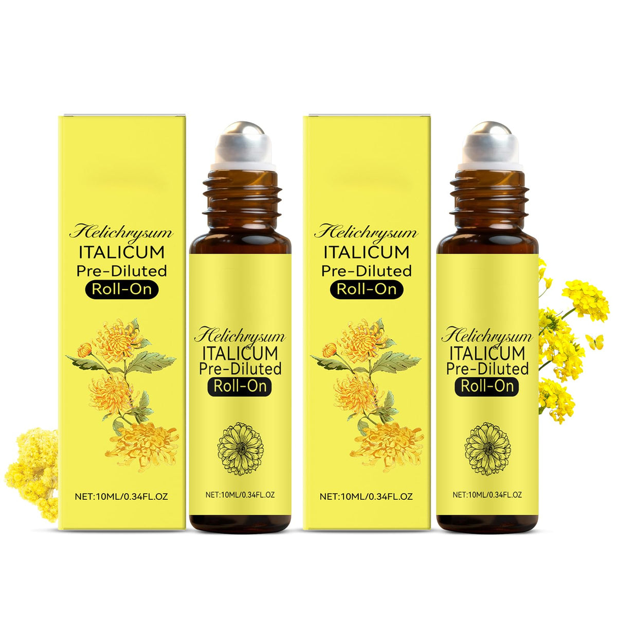 KunMan Helichrysum-Castor Spray: frasco elegante para hidratación diaria de la piel.