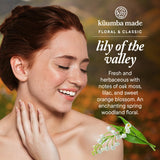 Kuumba Made Lirio de los Valles, aplicador de rodillo, ideal para puntos de pulso y cuello.