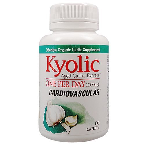 Kyolic Ajo Envejecido – botella con cápsulas para apoyo de la circulación diaria
