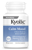 Kyolic Calm Mood frasco de cápsulas para promover la relajación diaria
