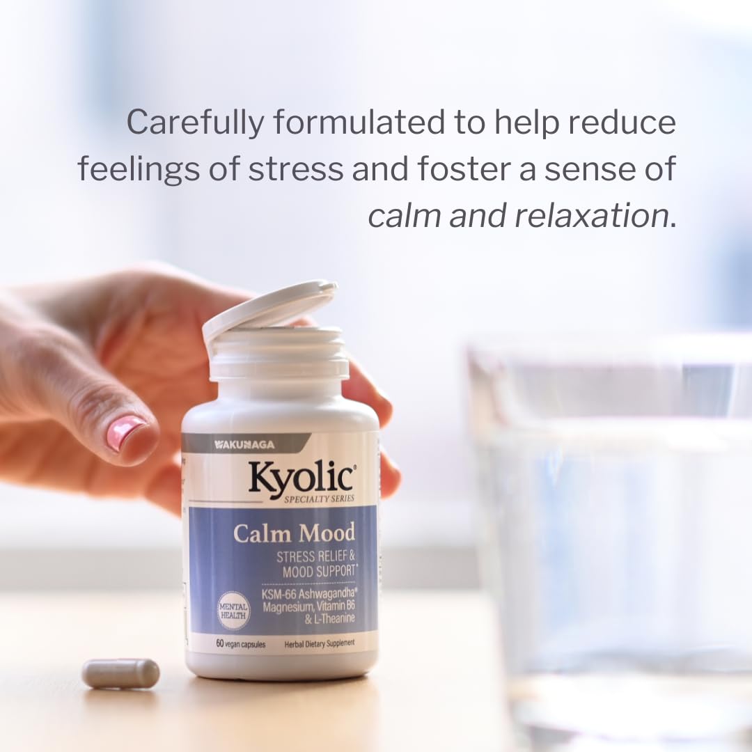 Usuario relajándose con Kyolic Calm Mood tras una jornada larga
