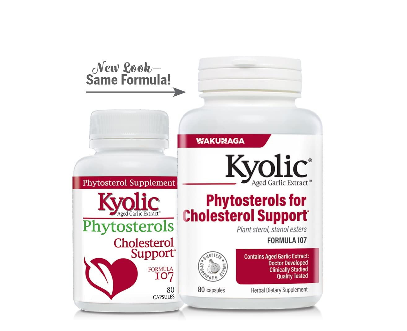 Ingredientes phytoesteroles en Kyolic para apoyo natural