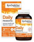 Kyolic Kyo-Dophilus frasco de cápsulas para apoyo digestivo diario.