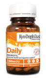 Kyolic Kyo-Dophilus cápsulas alineadas para uso diario
