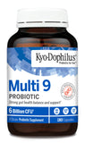 Cápsulas probióticas Kyolic para apoyo digestivo diario.