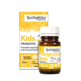 Kyolic Kyo-Dophilus para niños, tabletas sabor vainilla, apoyo a la regularidad intestinal diaria.