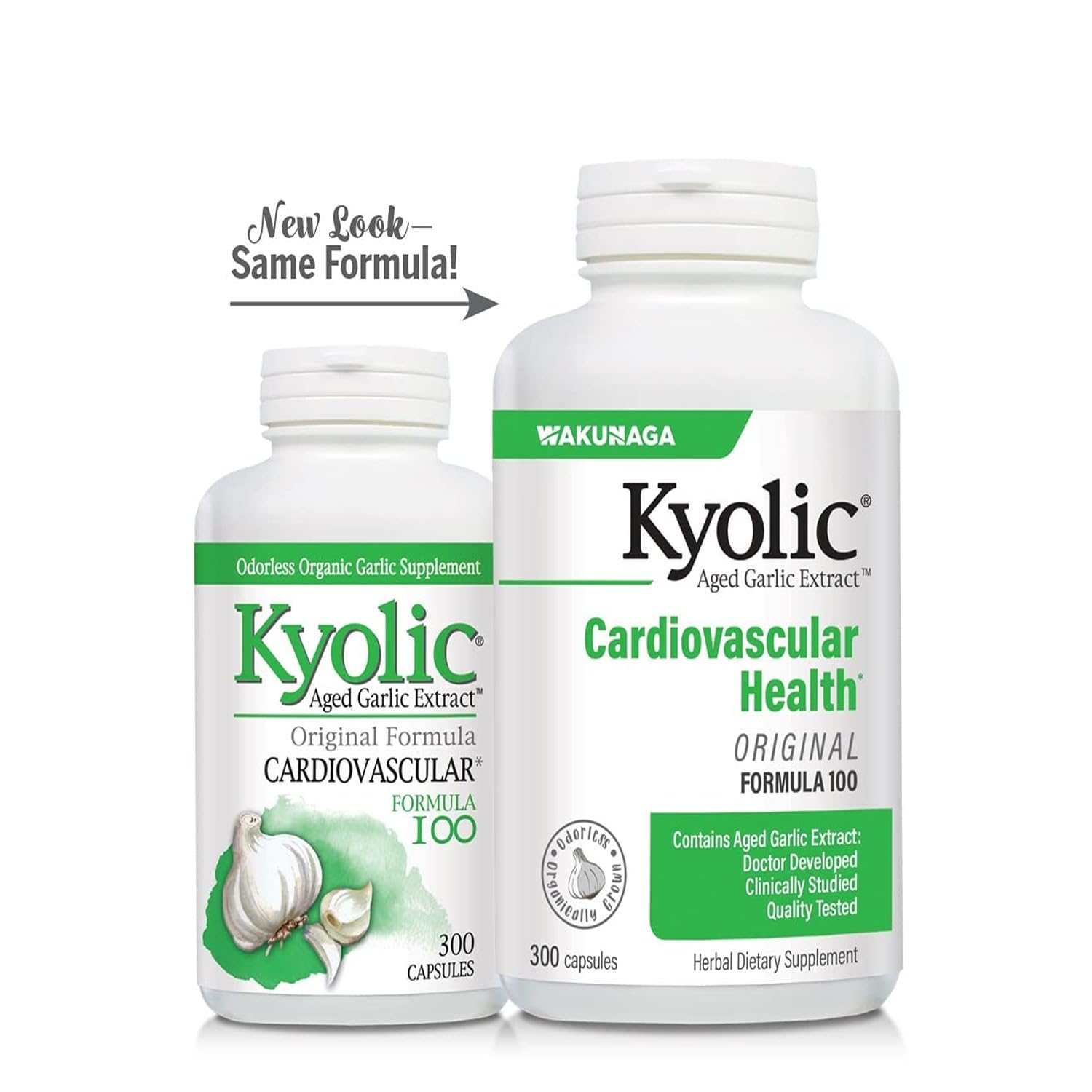 Kyolic sin olor, cómodo de incorporar en la rutina diaria.