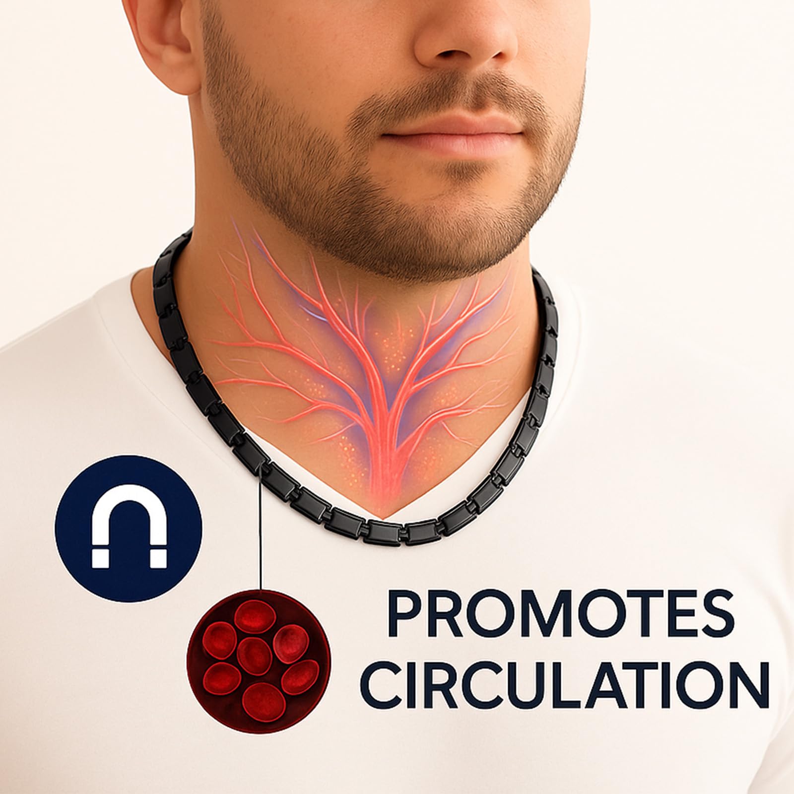KYOSI collar ligero e hipoalergénico, ideal para piel sensible
