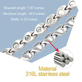 KYOSI Pulsera magnética de 20 cm, cómodo y resistente al agua.