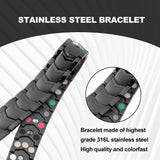 KYOSI pulsera magnética 3x - cierre y ajuste de acero inoxidable 316L.