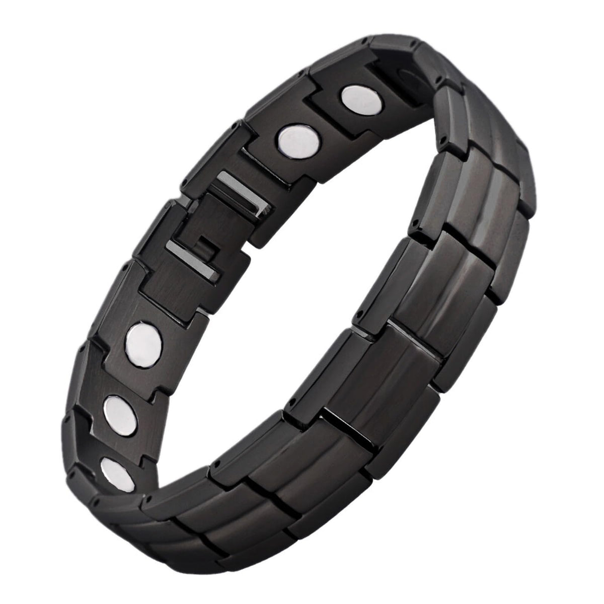 Pulsera magnética KYOSI de titanio con ajuste para uso diario cómodo