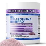 L-ARGININE PRO, botella sabor uva-frambuesa, ideal para empezar entrenamiento con energía.