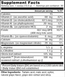 L-ARGININE PRO, vertido sabor uva-frambuesa, facilita hidratar durante entrenos intensos.