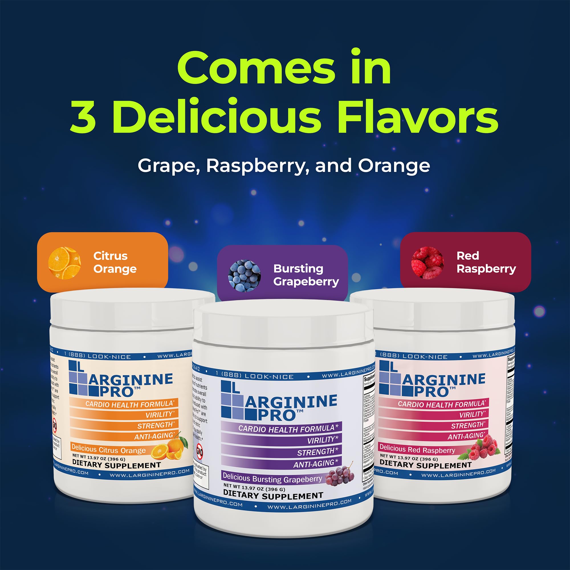L-ARGININE PRO versión sin azúcar para opción ligera.