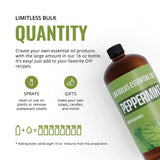 LAB BULKS ESSENTIAL OIL Sprays caseros con aceite de menta para limpieza suave
