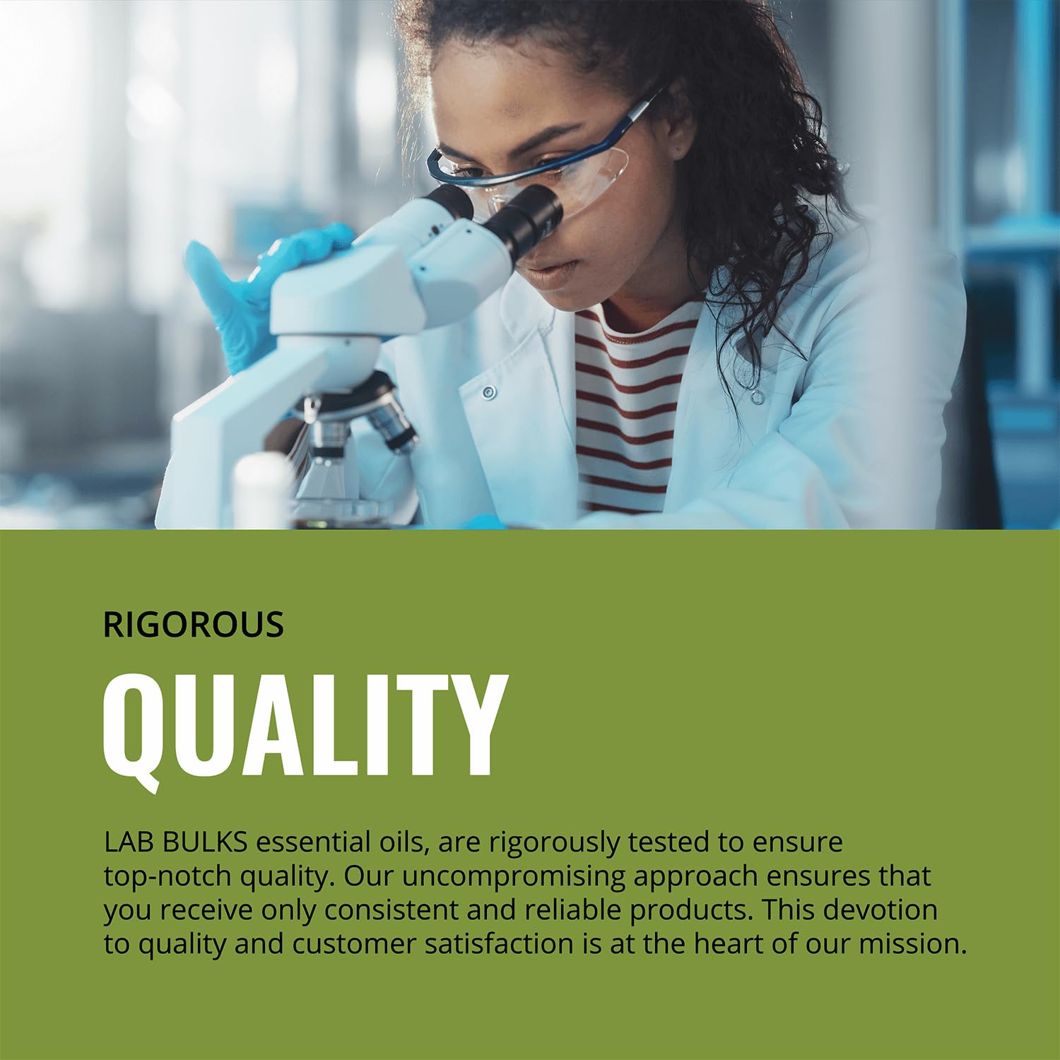 LAB BULKS ESSENTIAL OIL Seguridad y dilución adecuada para uso seguro