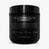 LAB NUTRITION GOL creatina micronizada, mezcla fácil en vaso para una disolución rápida.