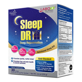 LABO Nutrition Sleep DR, bote frontal, apoyo para una noche más tranquila.