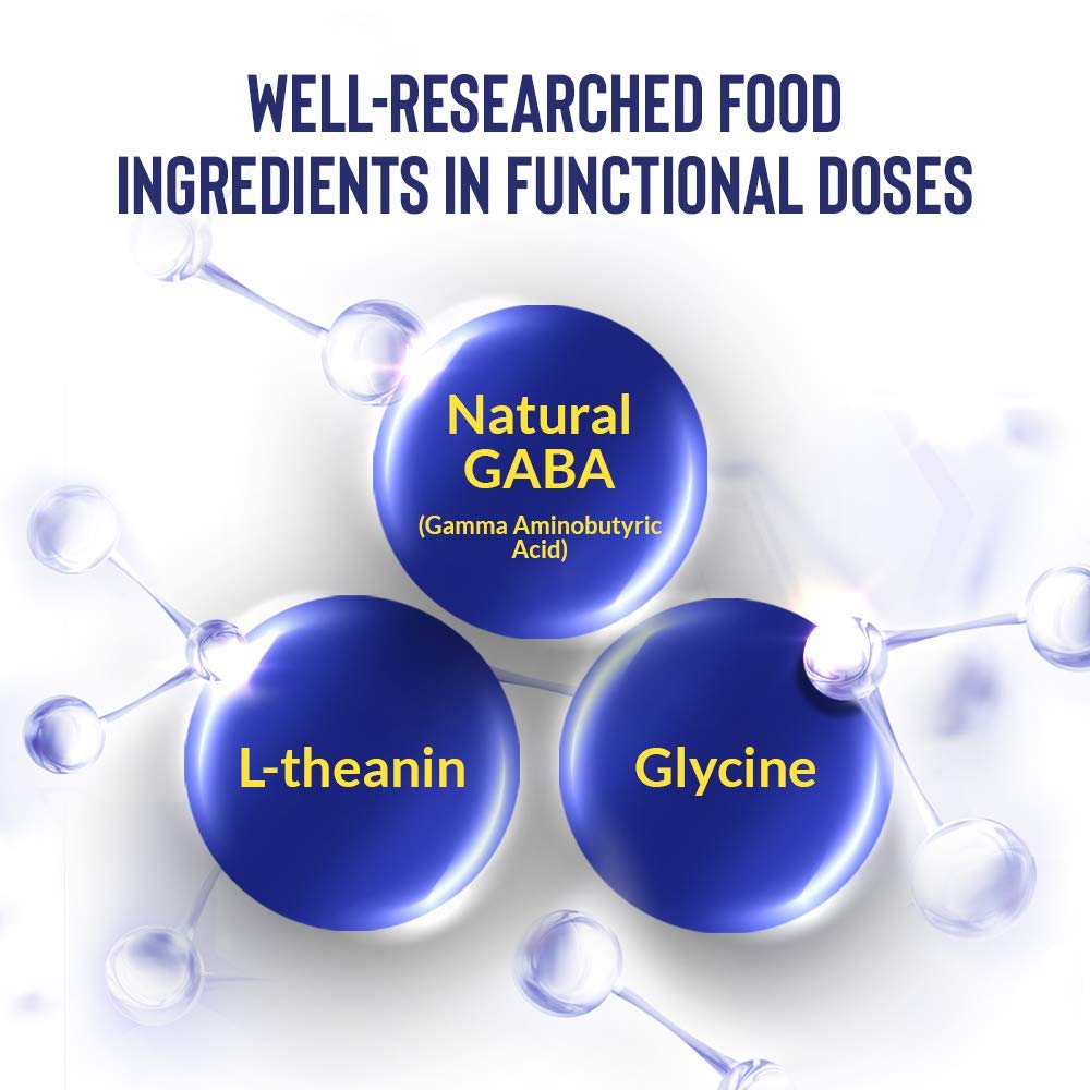 LABO Nutrition Sleep DR, ingredientes GABA y L-teanina para relajación natural.