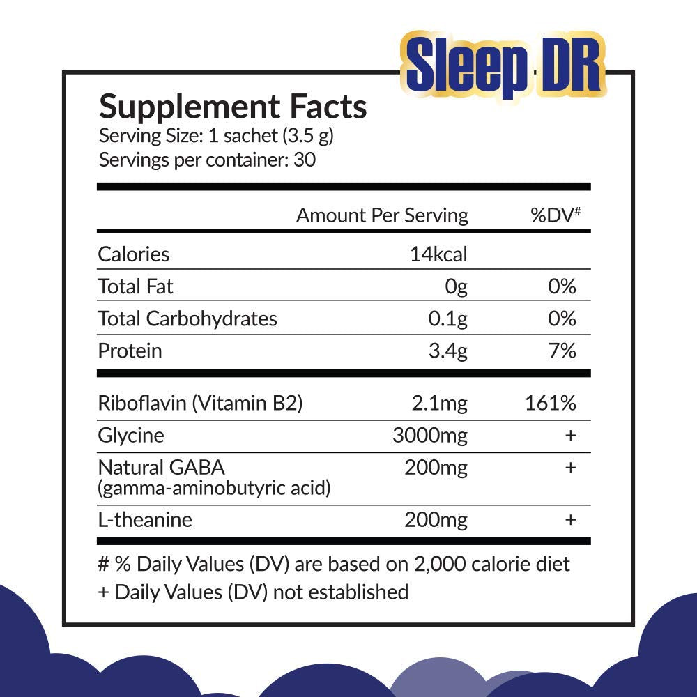 LABO Nutrition Sleep DR, sin melatonina, opción natural para apoyo nocturno.
