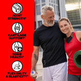 Labrada Elastijoint etiqueta-fruta-punch, información clara y sin gluten.