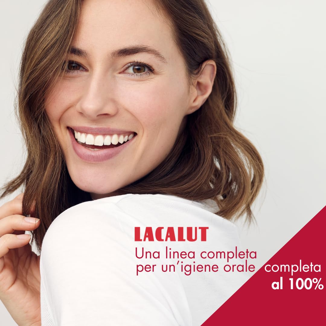 Lacalut Multi Eff 5en1 ayuda a controlar la placa con encías sanas.