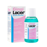 Lacer GINGI enjuague bucal, botella de 100 ml, aliento fresco para uso diario.