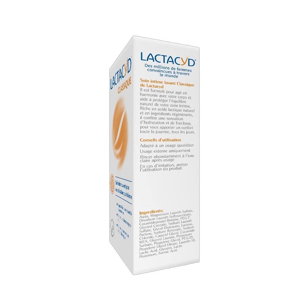Lactacyd Gel Íntimo Suave 400ml, protección todo el día para higiene íntima.