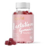 Gomitas LactiFull Lactancia sabor fresa para apoyar la lactancia diaria.