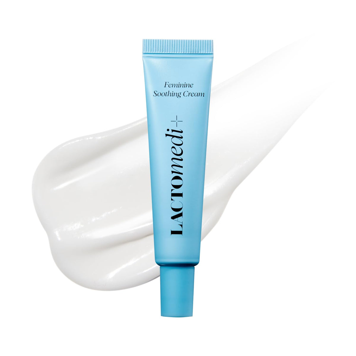 LACTOMEDI crema femenina en envase de 15ml para uso diario suave.