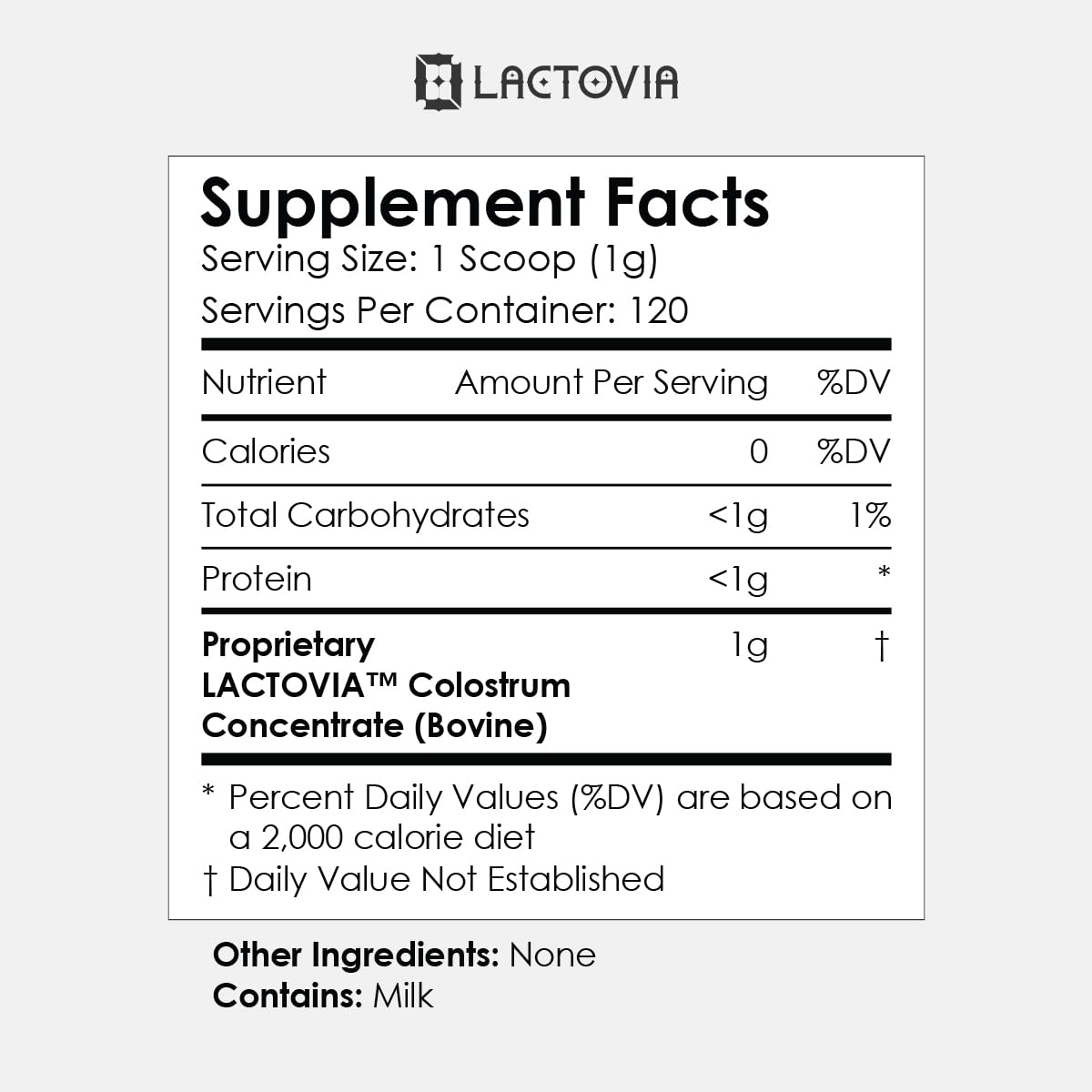 LACTOVIA Colostro Bovino almacenamiento refrigerado para conservar frescura.