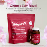 Ladywell Balance: detalle de ingredientes clave para balance hormonal.