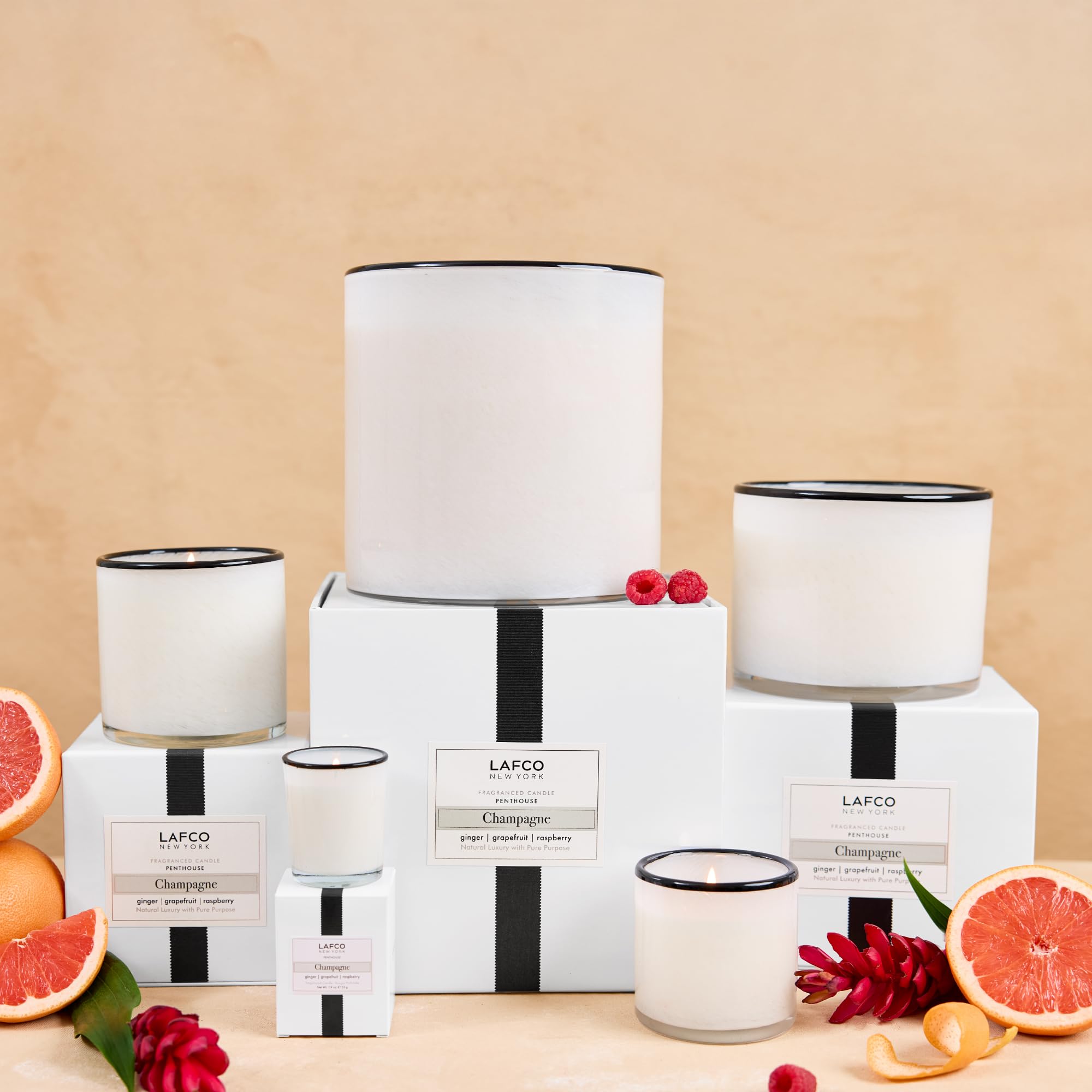 LAFCO Luxe 86 oz, quema prolongada para reuniones.
